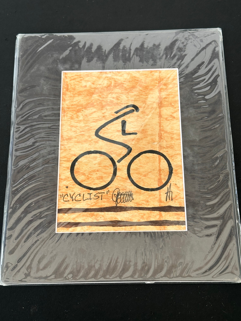 Tapaglyphs: The Cyclist