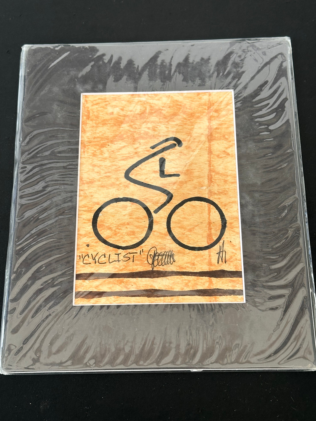 Tapaglyphs: The Cyclist