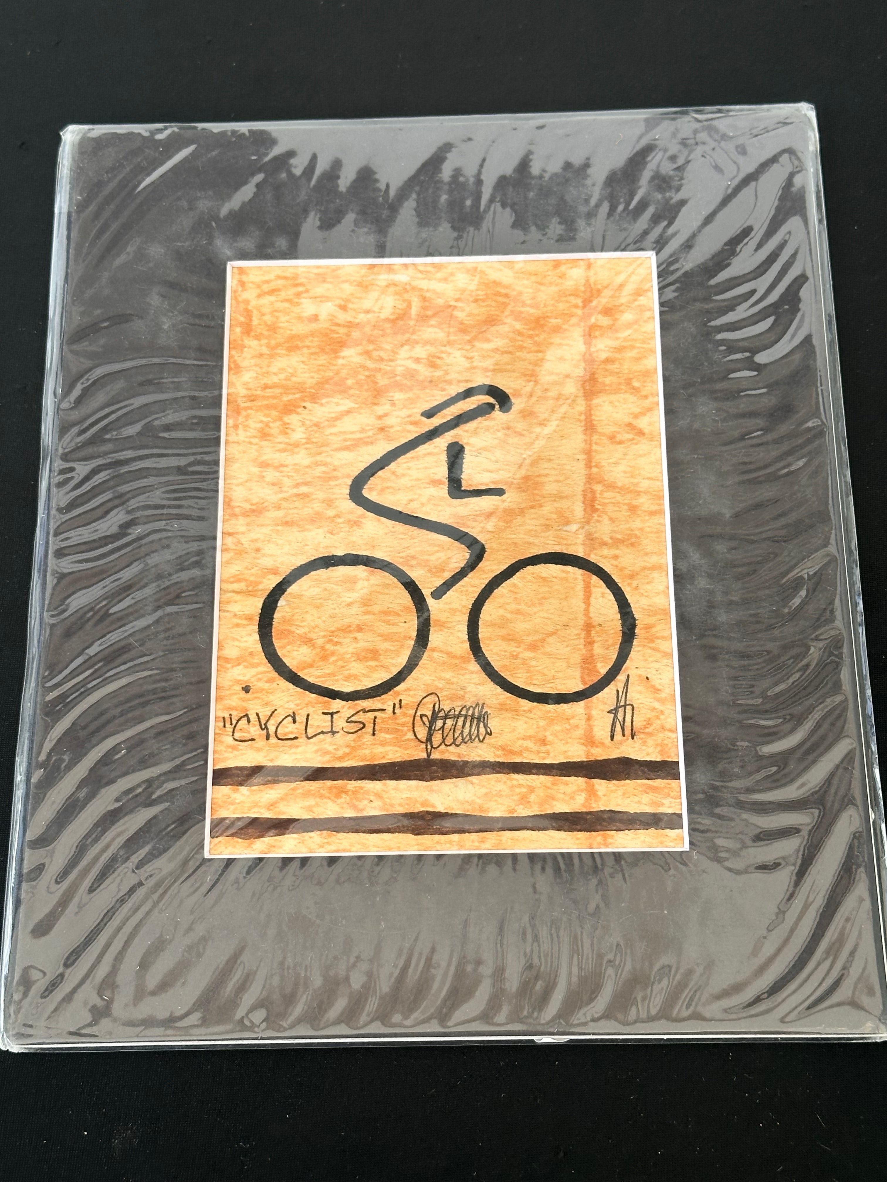 Tapaglyphs: The Cyclist