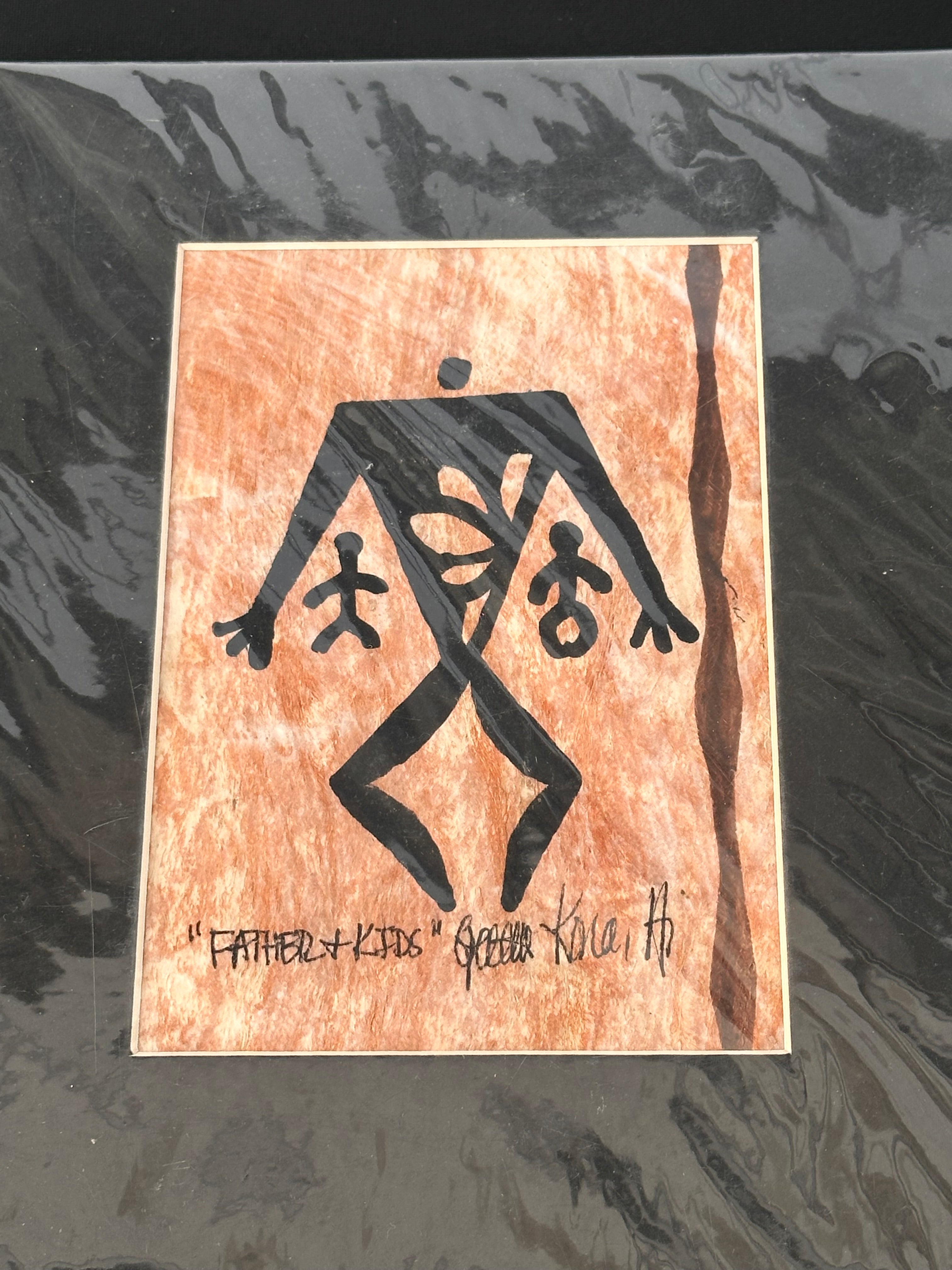 Tapaglyphs: Father & Kids