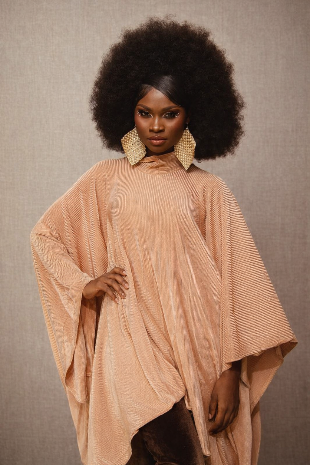 Charlotte’s Turtle neck Poncho